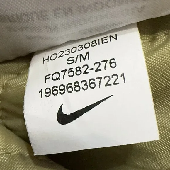 Nike Women's Therma Fit Oversized Bomber JacketOlive S/M